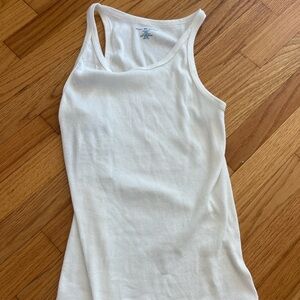 Brandy Melville white basic tank NWT